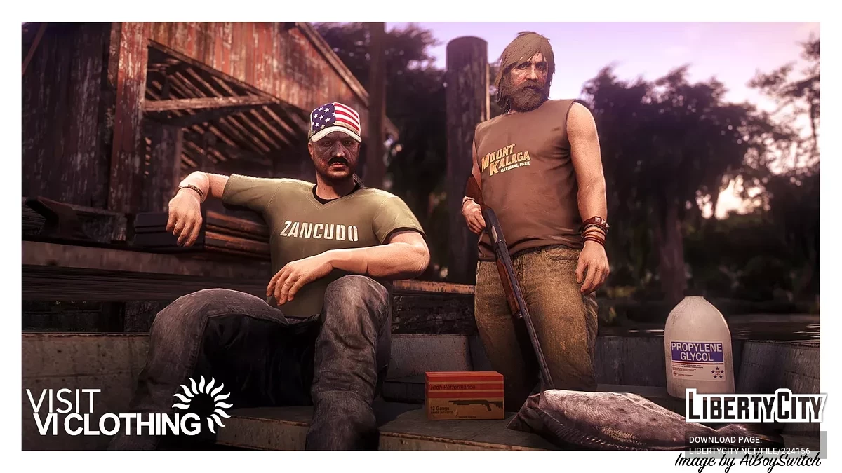 Одежда из GTA 6 для MP Male [SP/FiveM] / GTA 5