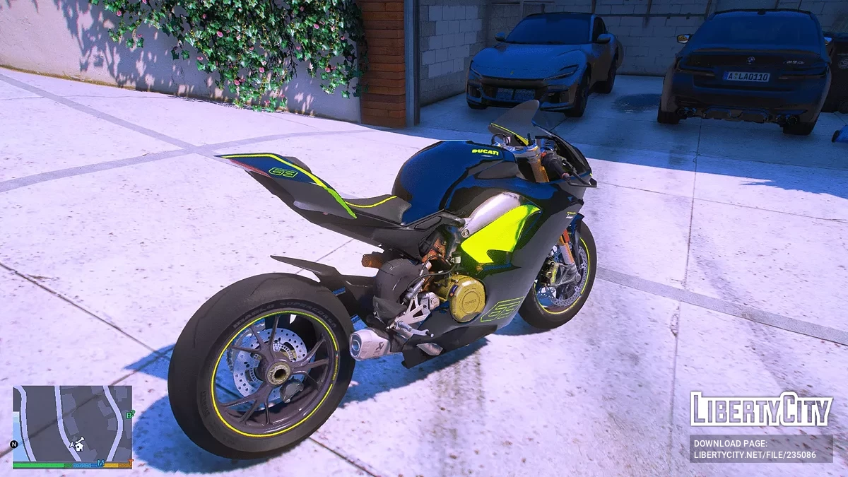 Ливрея Ducati Panigale V4 Lamborghini 63 / GTA 5