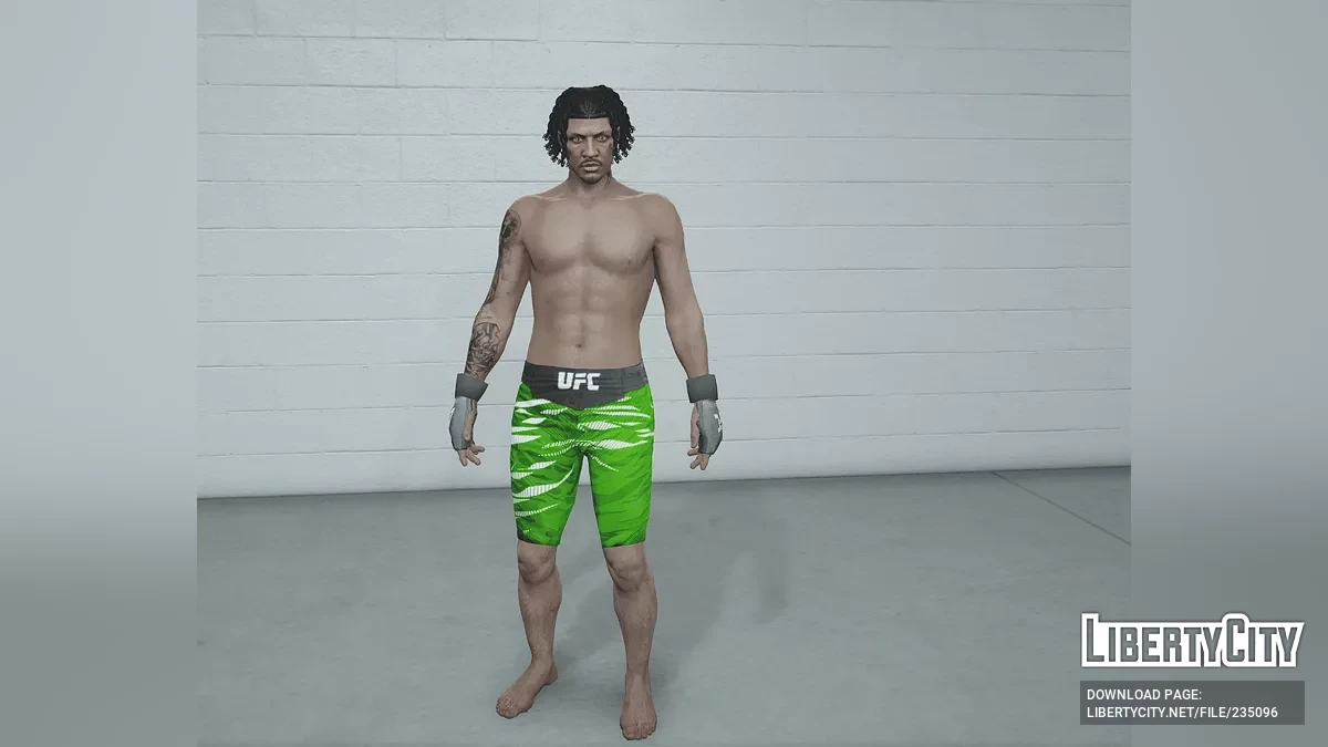 Шорты и перчатки UFC для MP Male / GTA 5