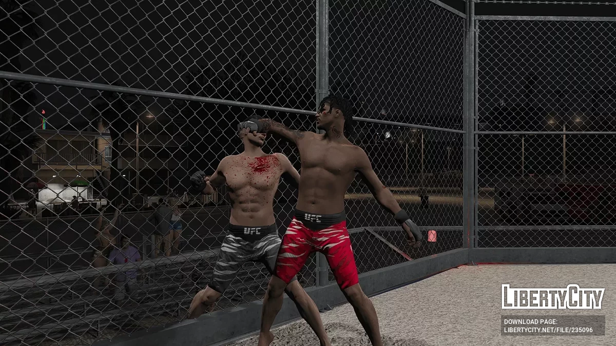 Шорты и перчатки UFC для MP Male / GTA 5