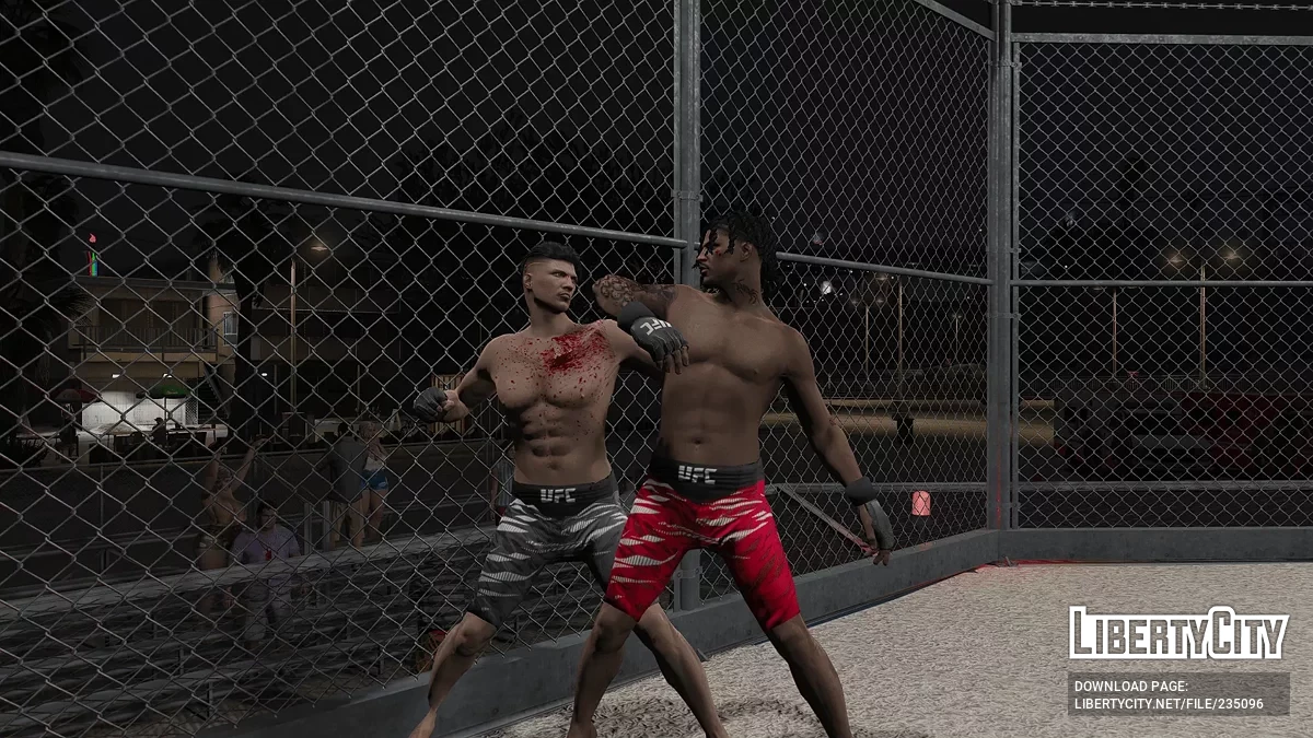 Шорты и перчатки UFC для MP Male / GTA 5