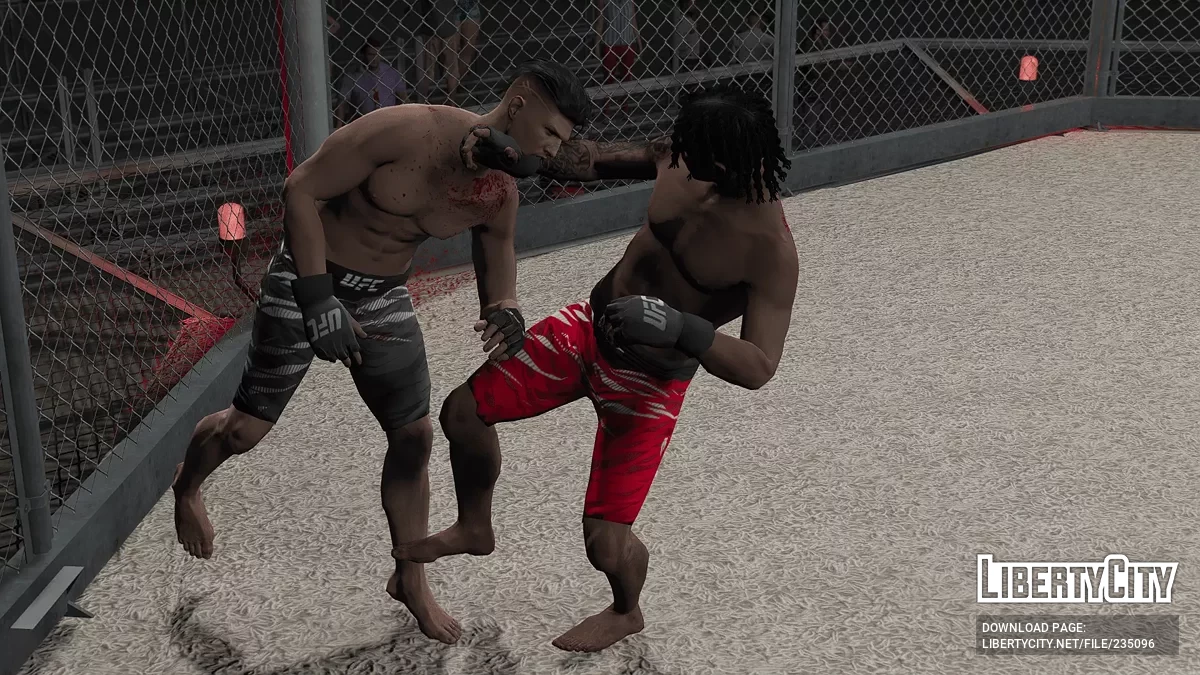 Шорты и перчатки UFC для MP Male / GTA 5