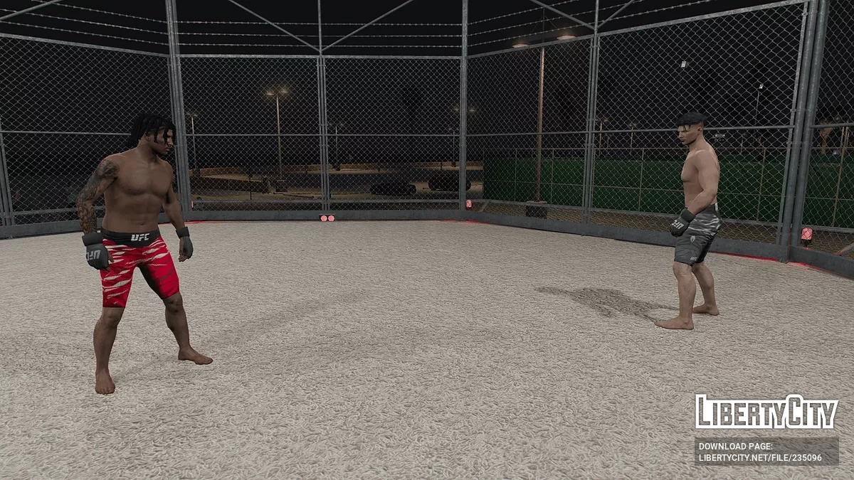 Шорты и перчатки UFC для MP Male / GTA 5