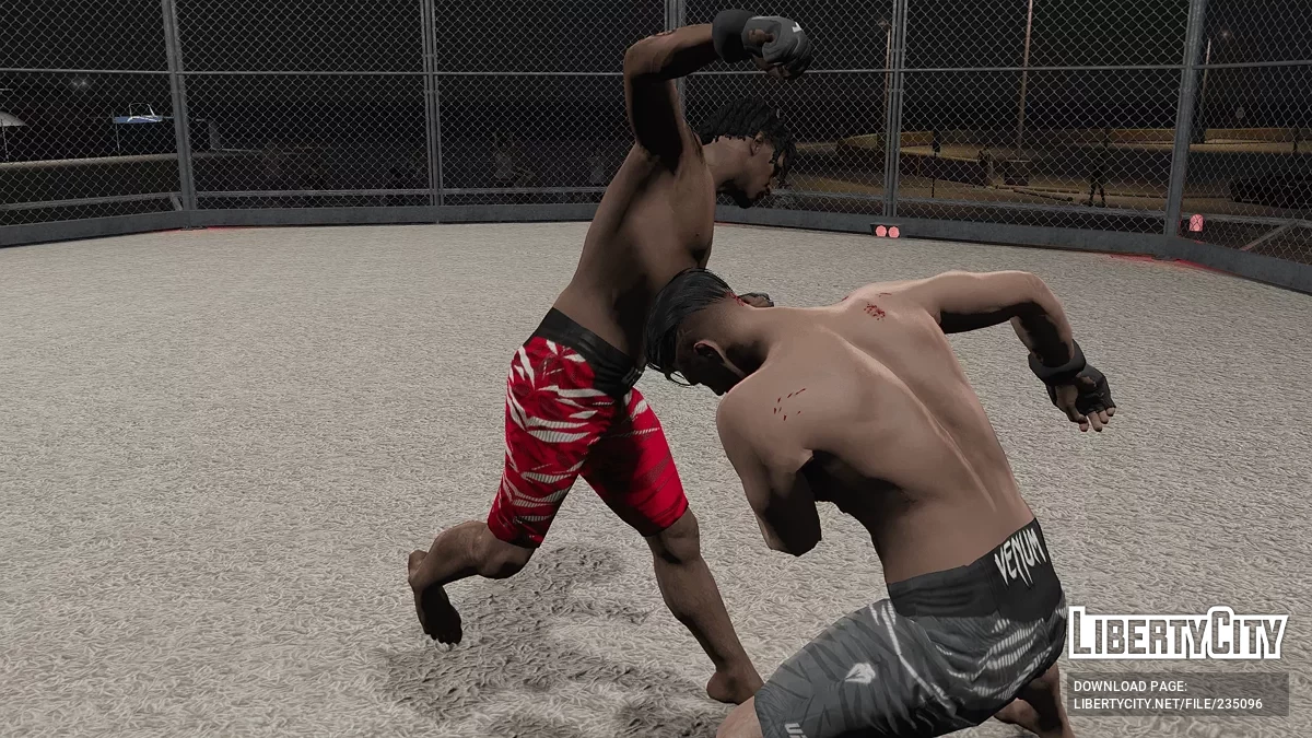 Шорты и перчатки UFC для MP Male / GTA 5