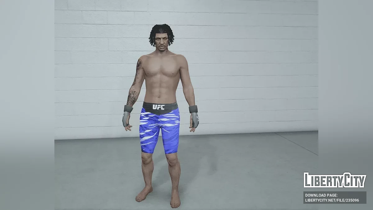 Шорты и перчатки UFC для MP Male / GTA 5