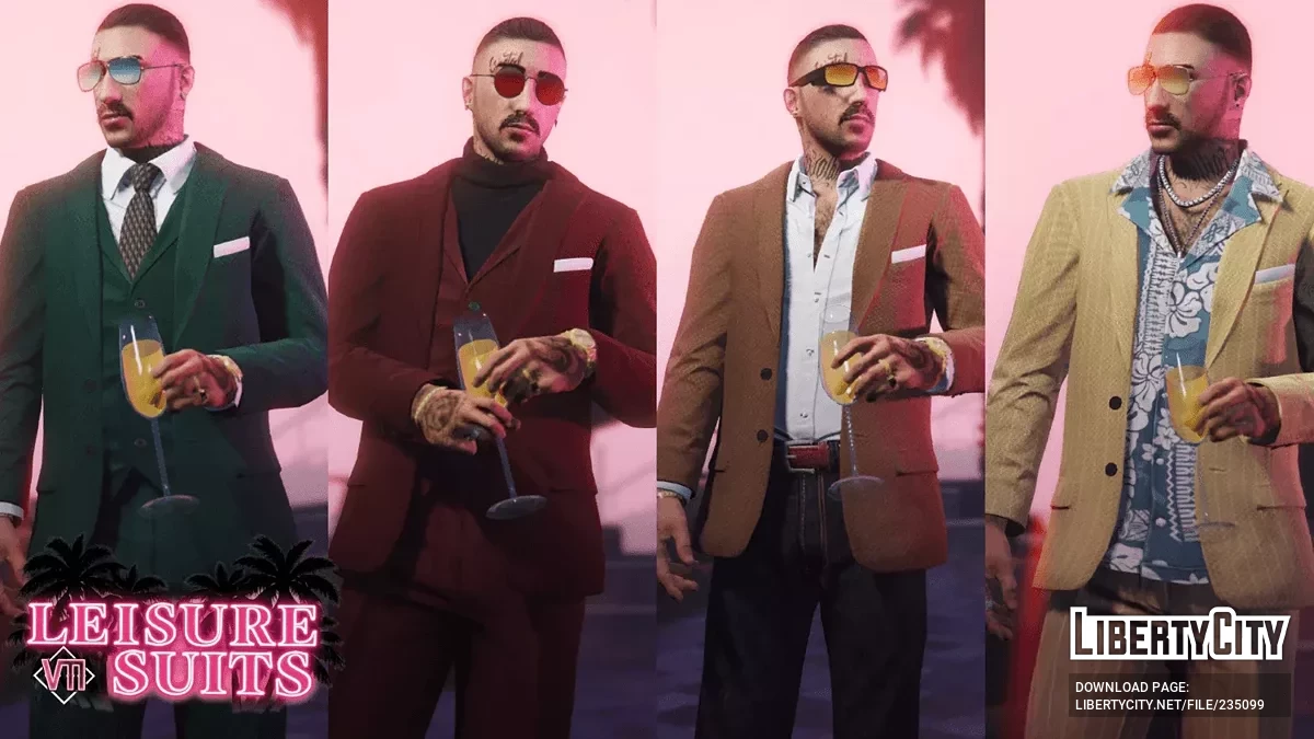 Стильные костюмы для MP Male / GTA 5