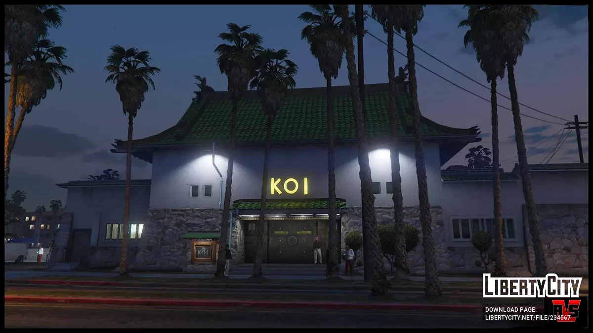 Японская мафия Якудза (OIV) / GTA 5