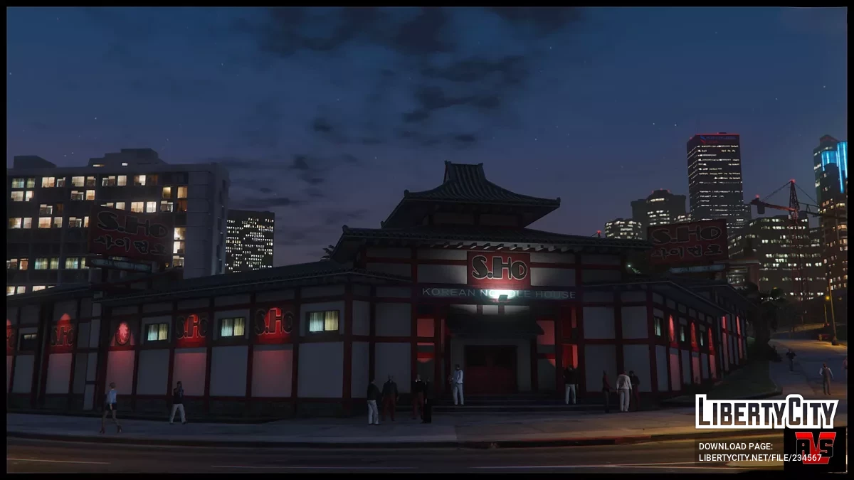 Японская мафия Якудза (OIV) / GTA 5