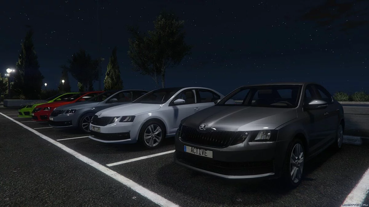 Skoda Octavia Ambition/Active/Style/VRS [HQ | Add-On | Tuning] / GTA 5