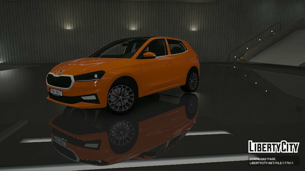 Скачать 2022 Skoda Fabia v1.0.0 для GTA 5