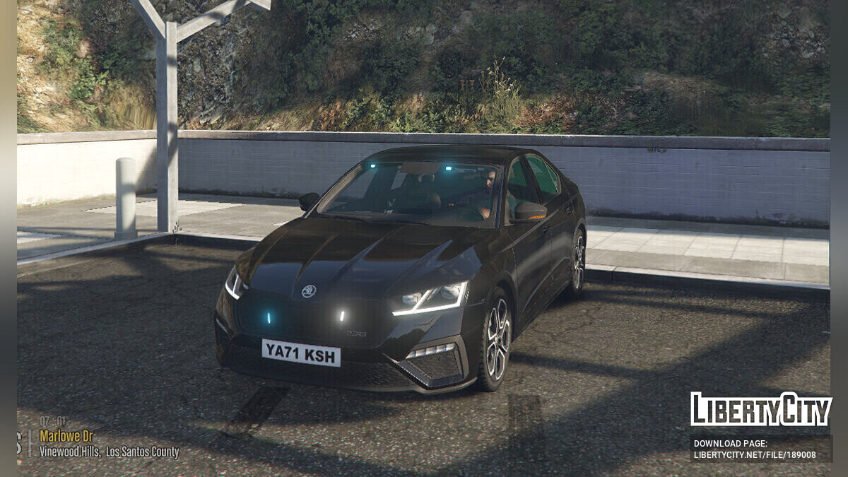 Скачать Skoda Octavia 2021 v1.0 для GTA 5