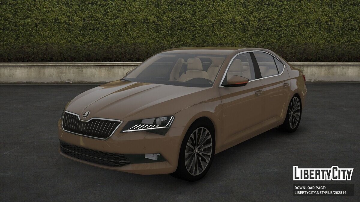 Скачать 2017 Skoda Superb для GTA 5