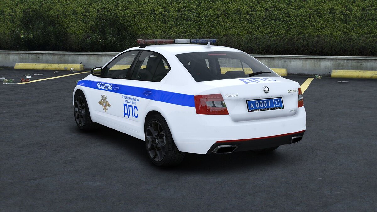 Скачать 2018 Skoda Octavia VRS Police для GTA 5