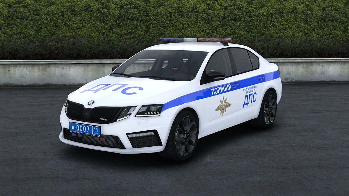 Скачать 2018 Skoda Octavia VRS Police для GTA 5