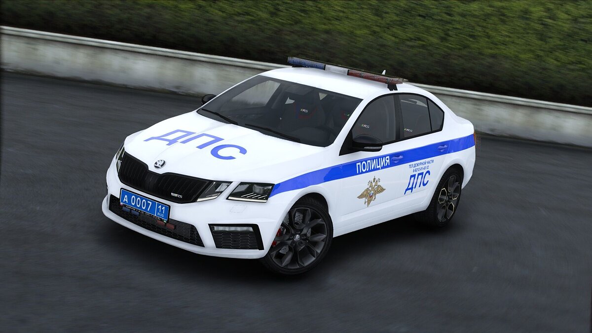 Скачать 2018 Skoda Octavia VRS Police для GTA 5