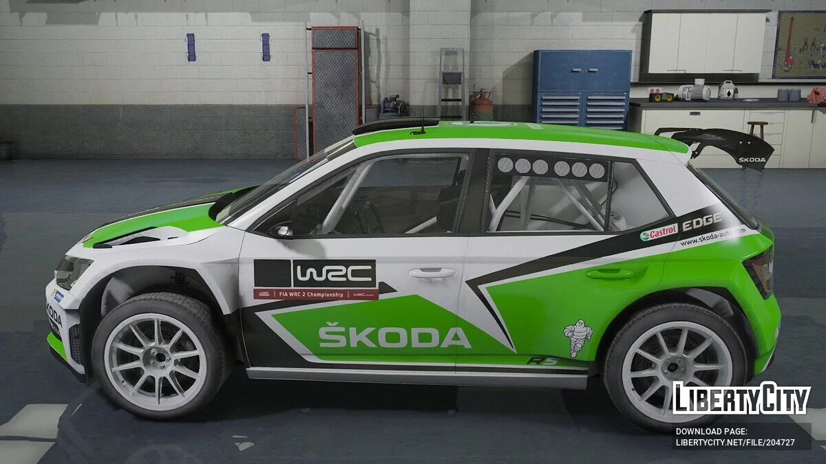 2018 Skoda Fabia R5 WRC v1.0 / GTA 5