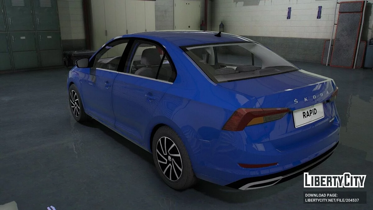 Skoda Rapid 2019 Final / GTA 5