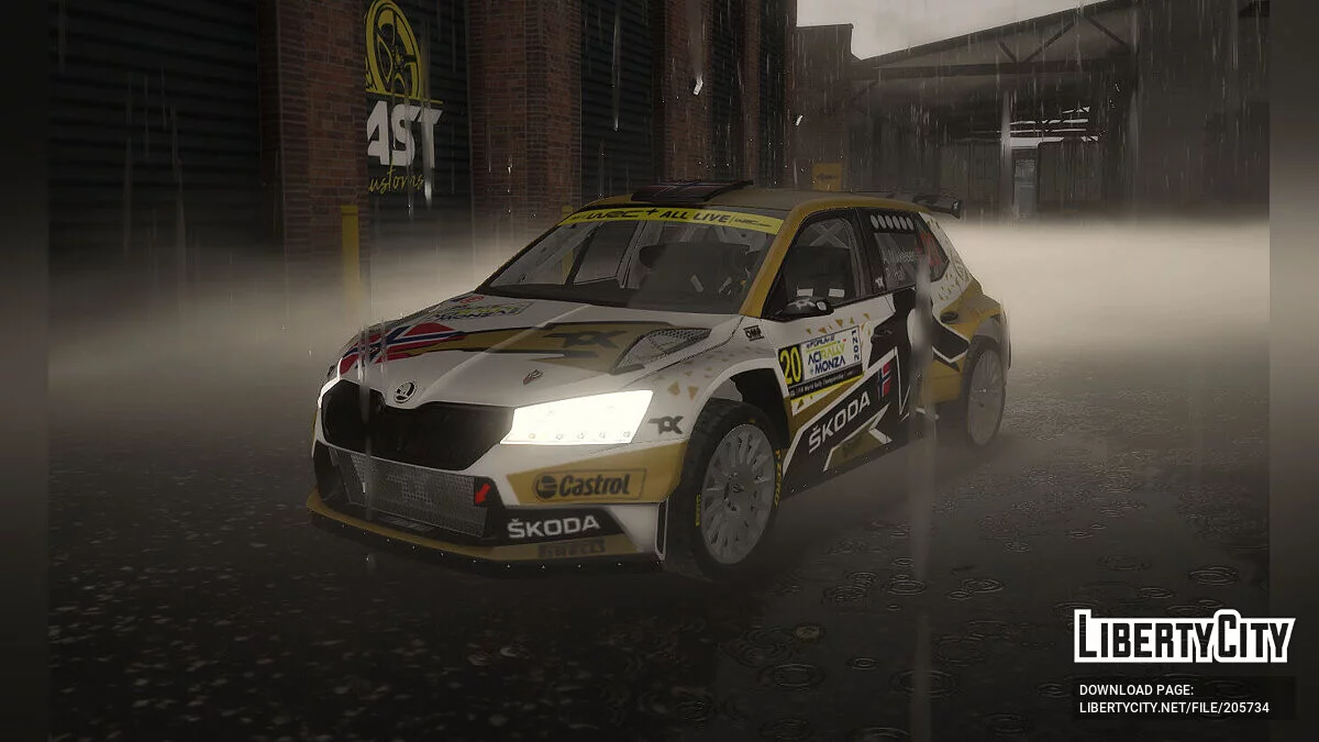 Skoda Fabia R5 EVO2 v1.0 / GTA 5