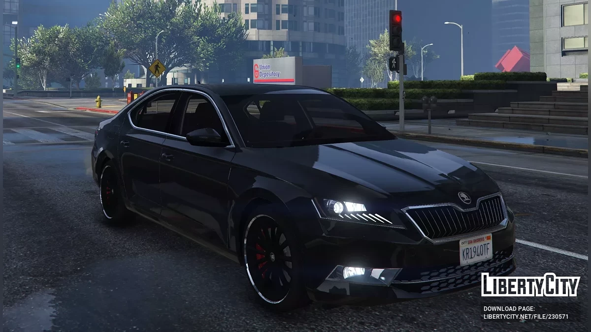 2015 Skoda Superb [Add-On / Replace | LODs | Wheels] / GTA 5