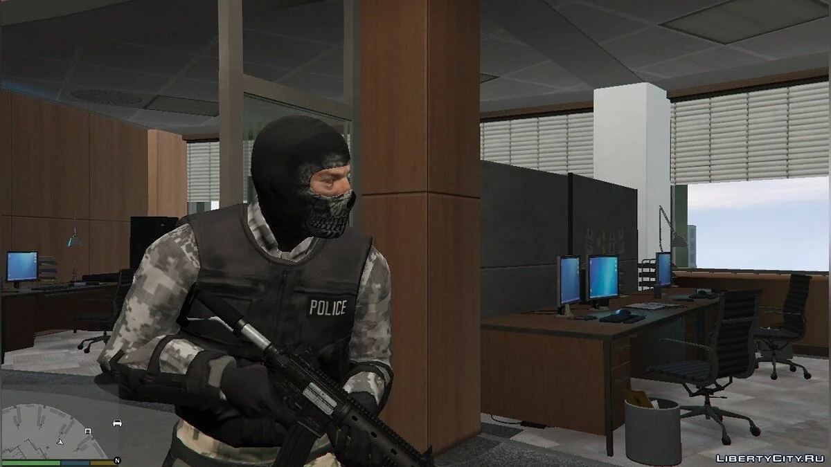 SWAT Ghost Mask and New Urban Camo / GTA 5