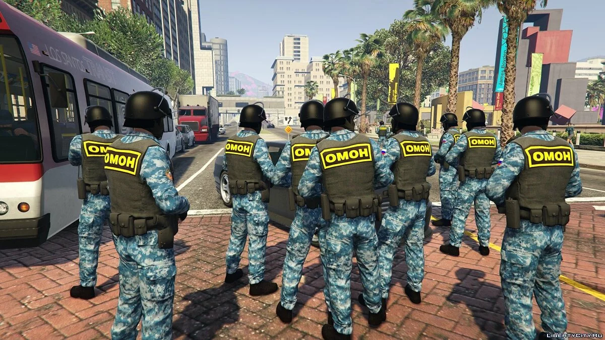 Trevor Russian Riot Police / GTA 5