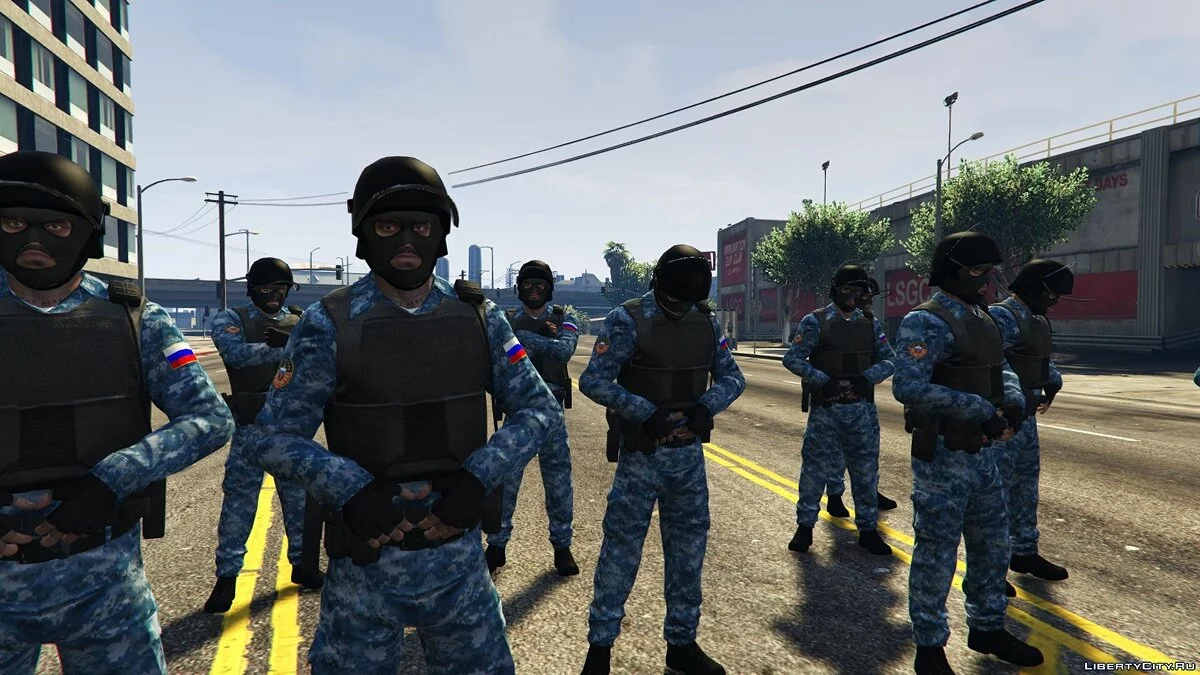 Trevor Russian Riot Police / GTA 5