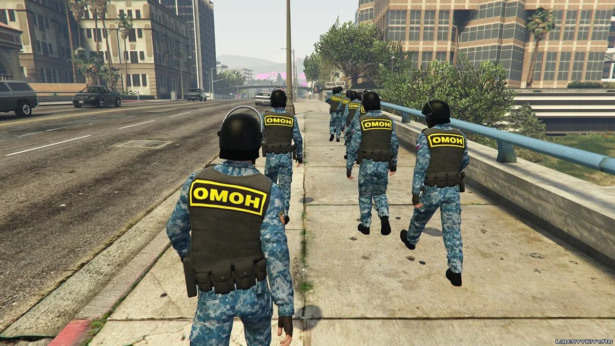 Trevor Russian Riot Police / GTA 5