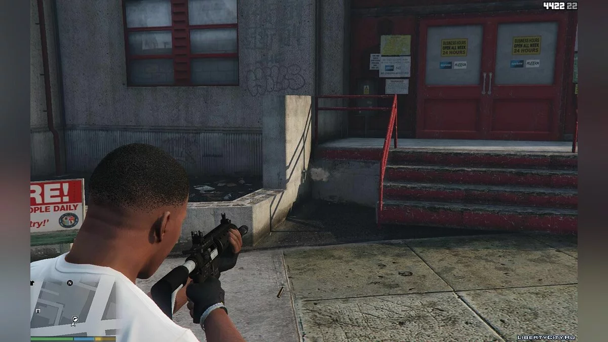 Fingerless Black Gloves / GTA 5