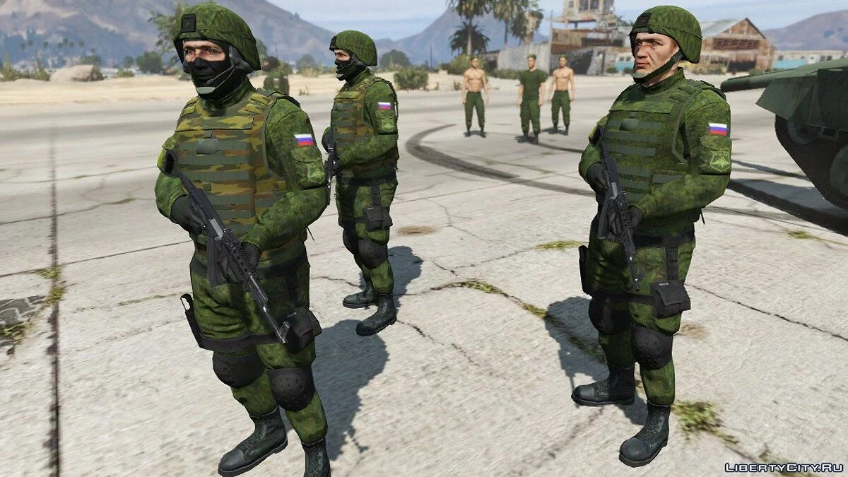 Форма Российской Армии 1.4 / GTA 5