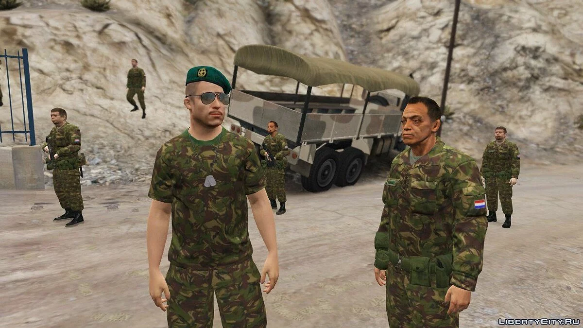Голландские Вооруженные Силы 1.2 / GTA 5