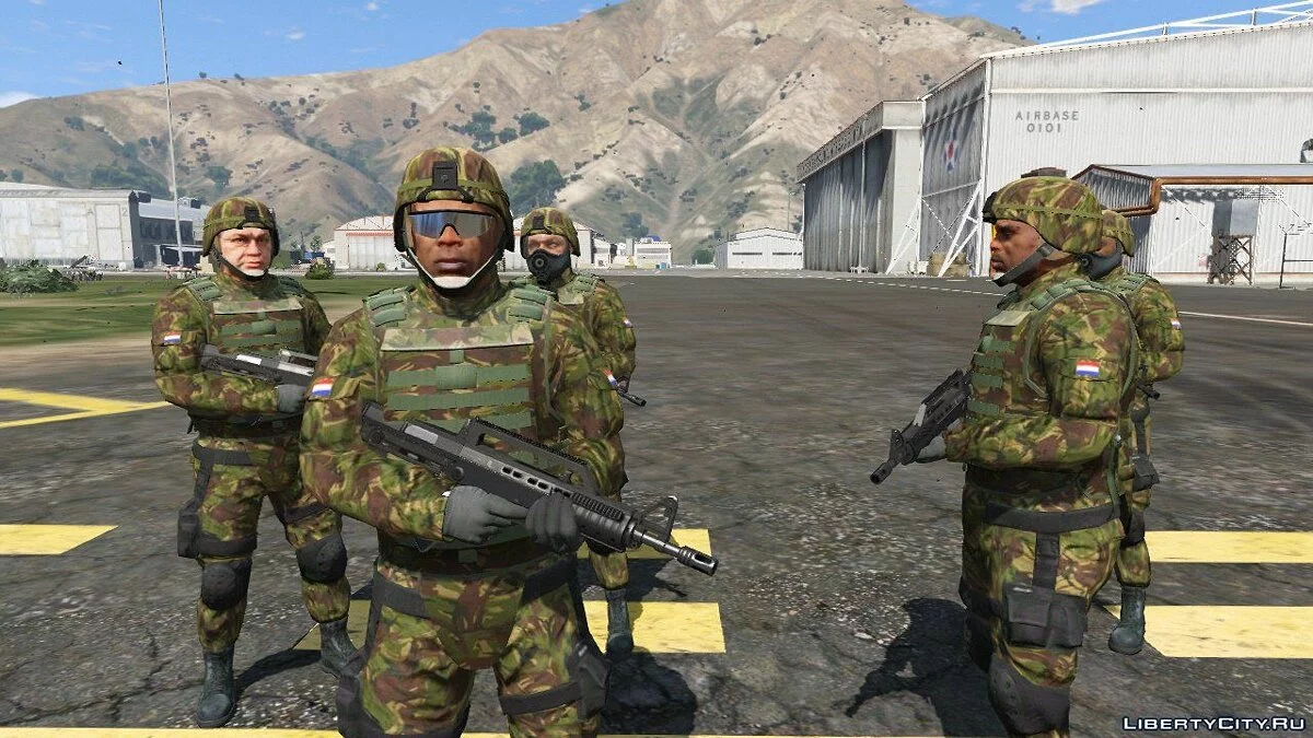 Голландские Вооруженные Силы 1.2 / GTA 5