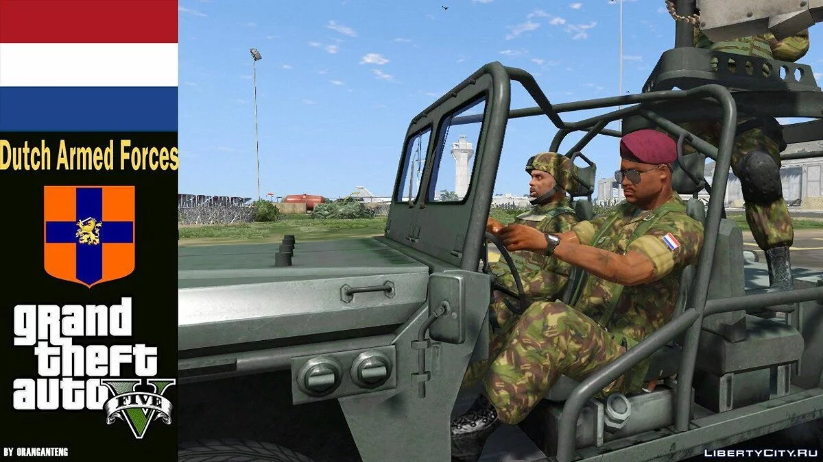 Голландские Вооруженные Силы 1.2 / GTA 5
