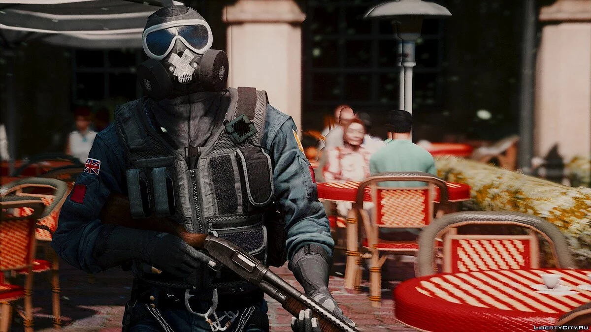 Mute R6 [Add-On Only] 1.0 / GTA 5