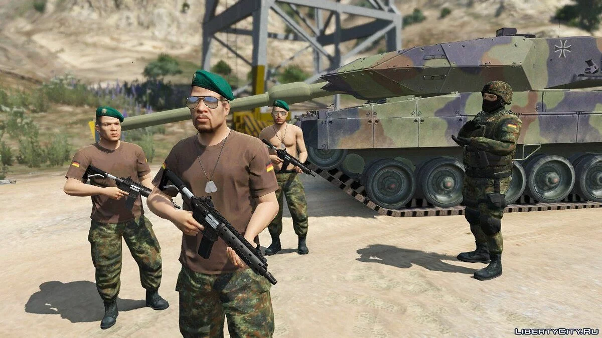 Немецкая армия (Bundeswehr) 1.3 / GTA 5