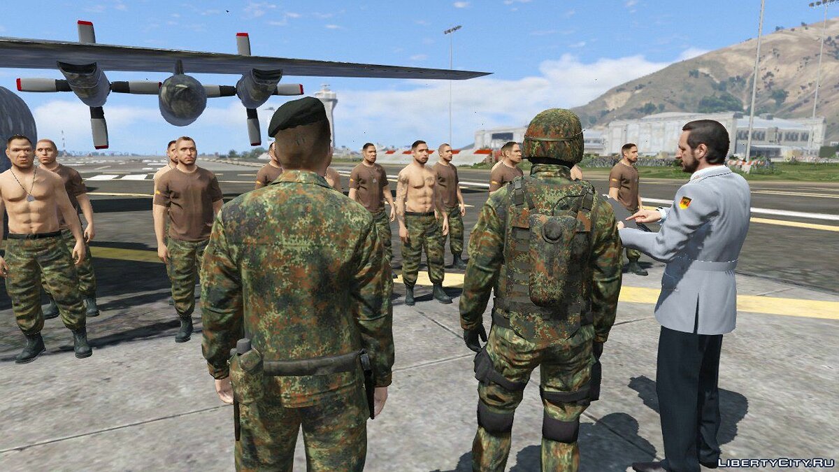 Скачать Немецкая армия (Bundeswehr) 1.3 для GTA 5