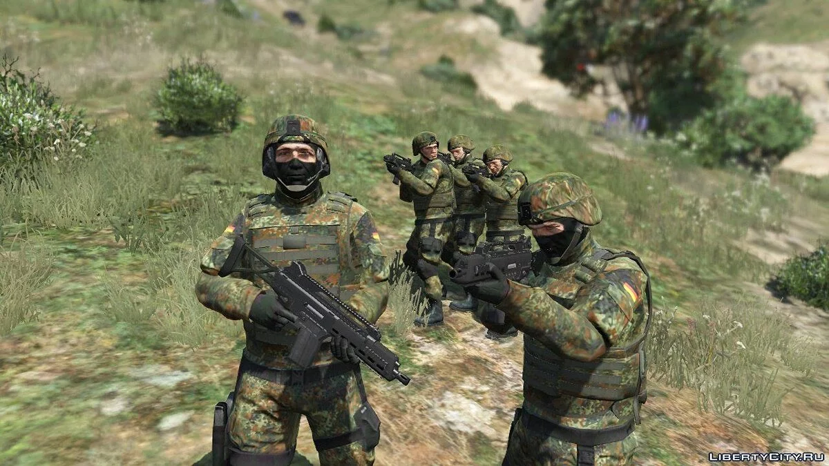 Немецкая армия (Bundeswehr) 1.3 / GTA 5