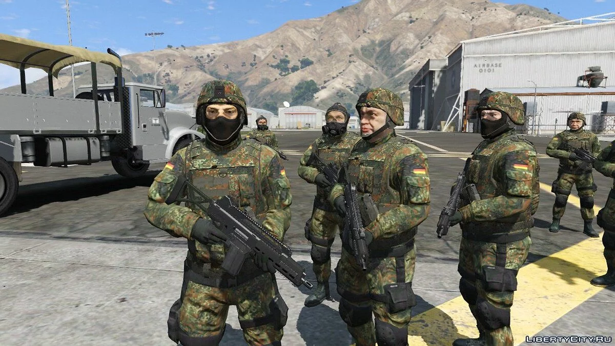 Немецкая армия (Bundeswehr) 1.3 / GTA 5