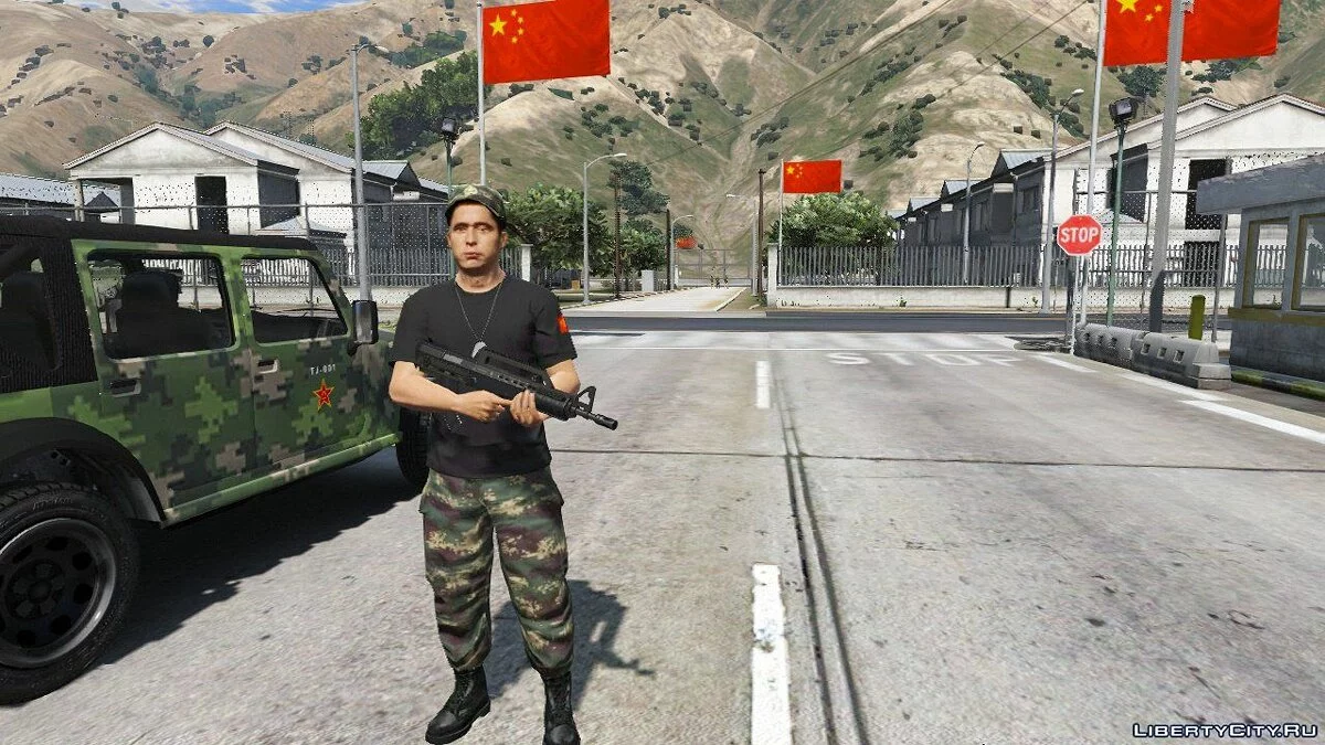 Отряд специального назначения Китая 1.3 / GTA 5
