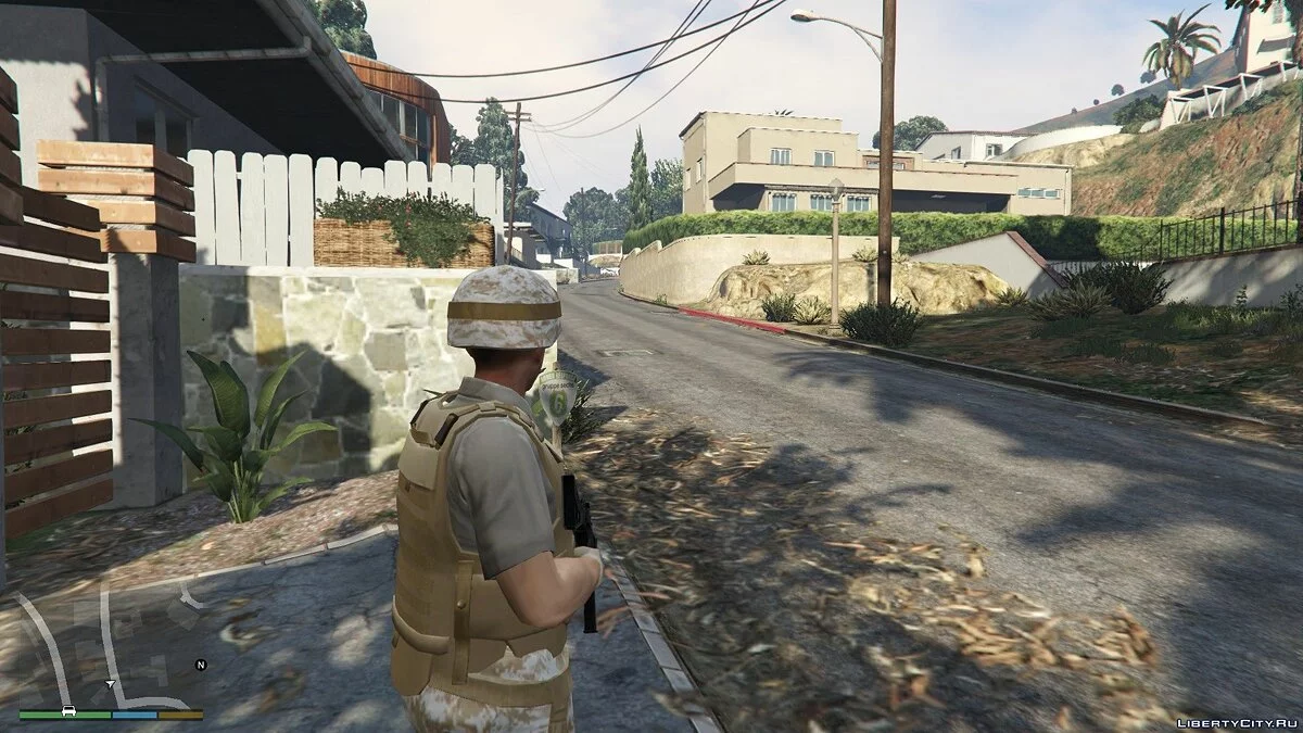 Песчаный камуфляж командира Мерриуэзер / GTA 5