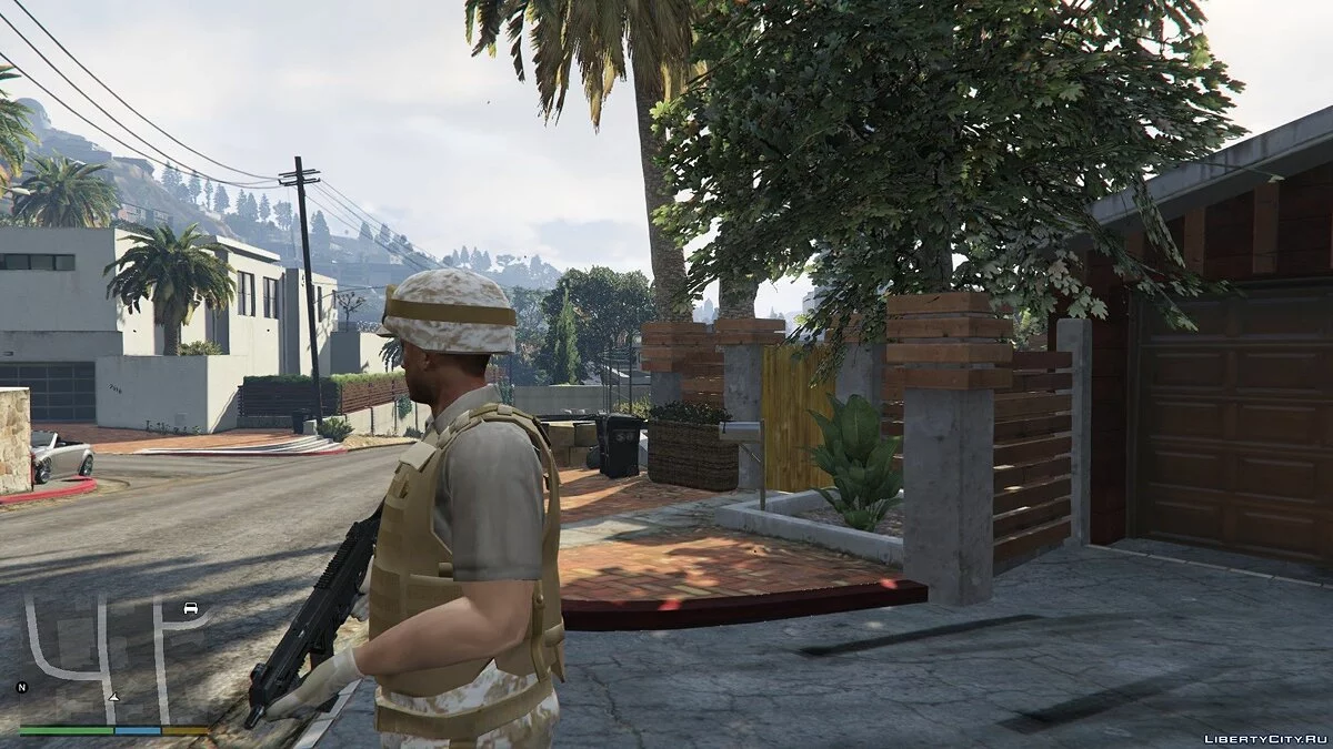 Песчаный камуфляж командира Мерриуэзер / GTA 5