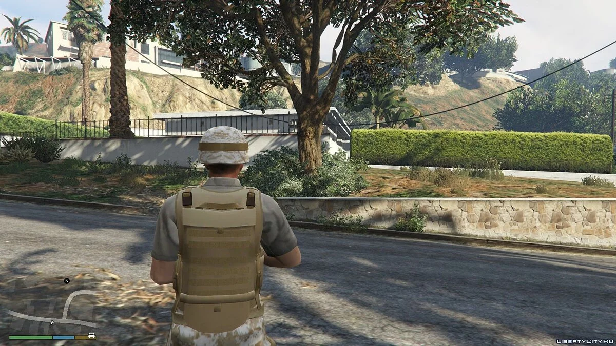 Песчаный камуфляж командира Мерриуэзер / GTA 5