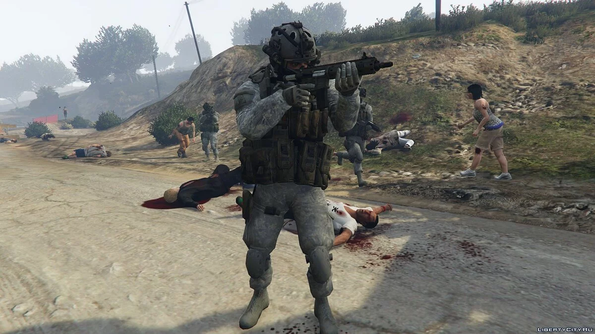 U.S. Army Rangers Skin For Shadow Company 1.0 / GTA 5
