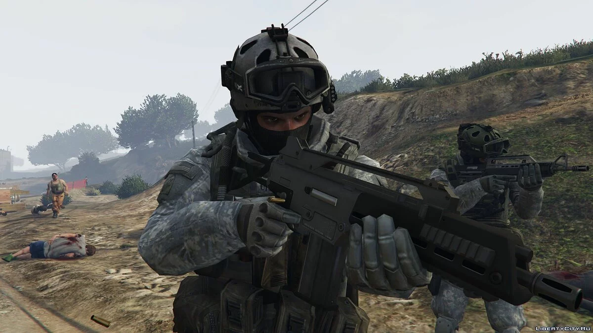 U.S. Army Rangers Skin For Shadow Company 1.0 / GTA 5