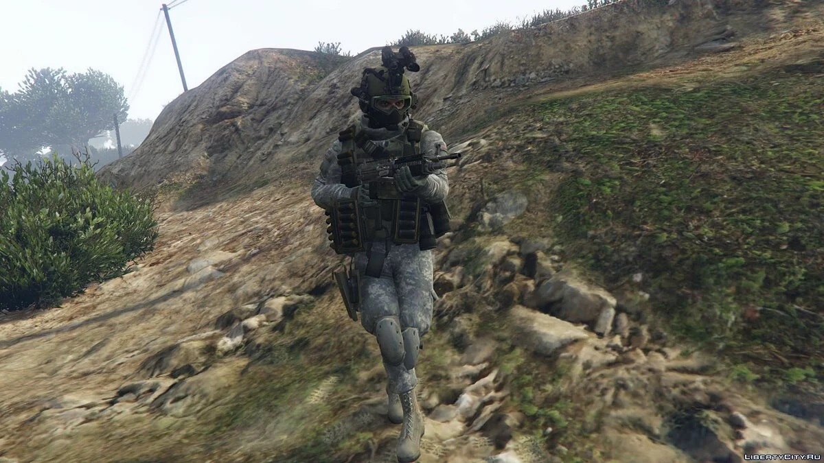 U.S. Army Rangers Skin For Shadow Company 1.0 / GTA 5