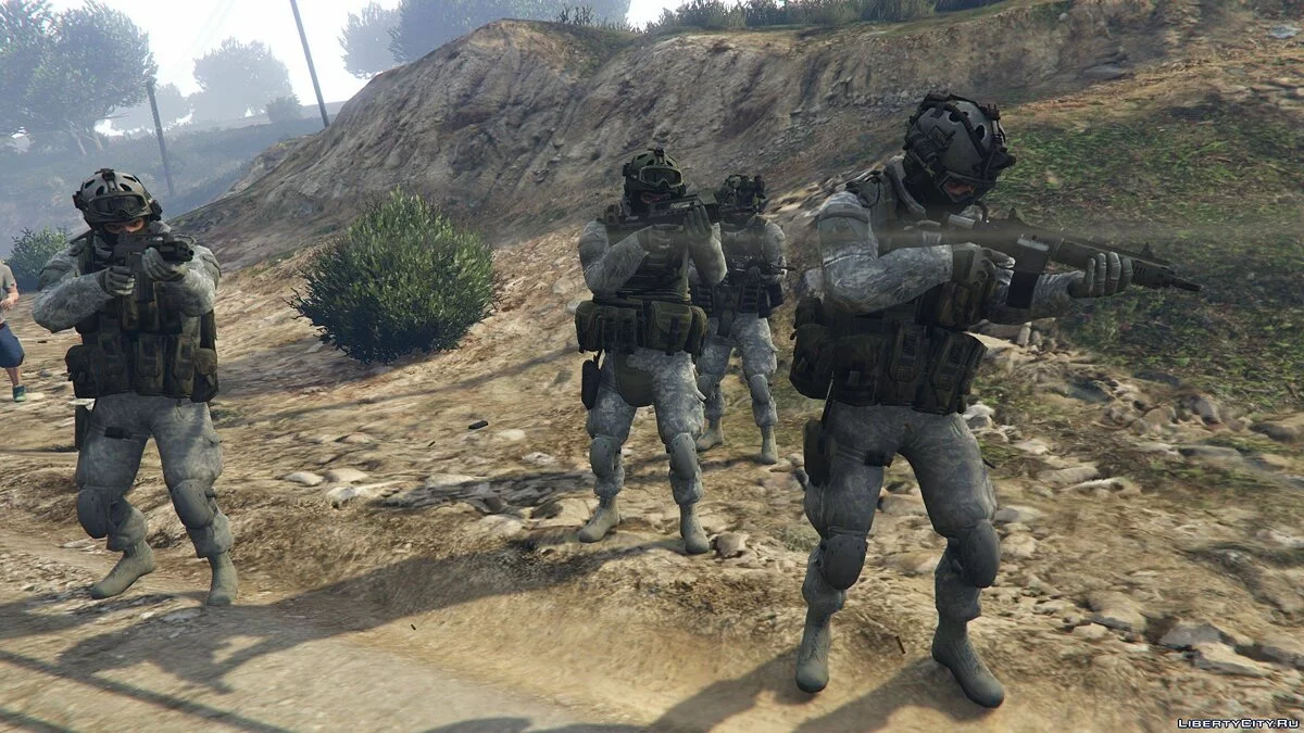 U.S. Army Rangers Skin For Shadow Company 1.0 / GTA 5