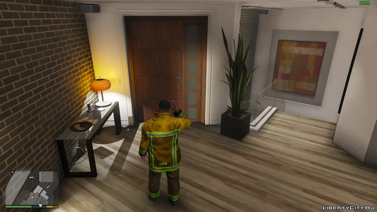 Improved Firefighter Uniform For Franklin 2.0 / GTA 5