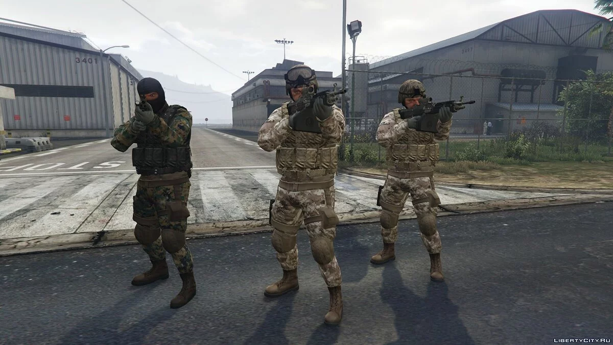 New US Marine (Old Version) 1.2 / GTA 5