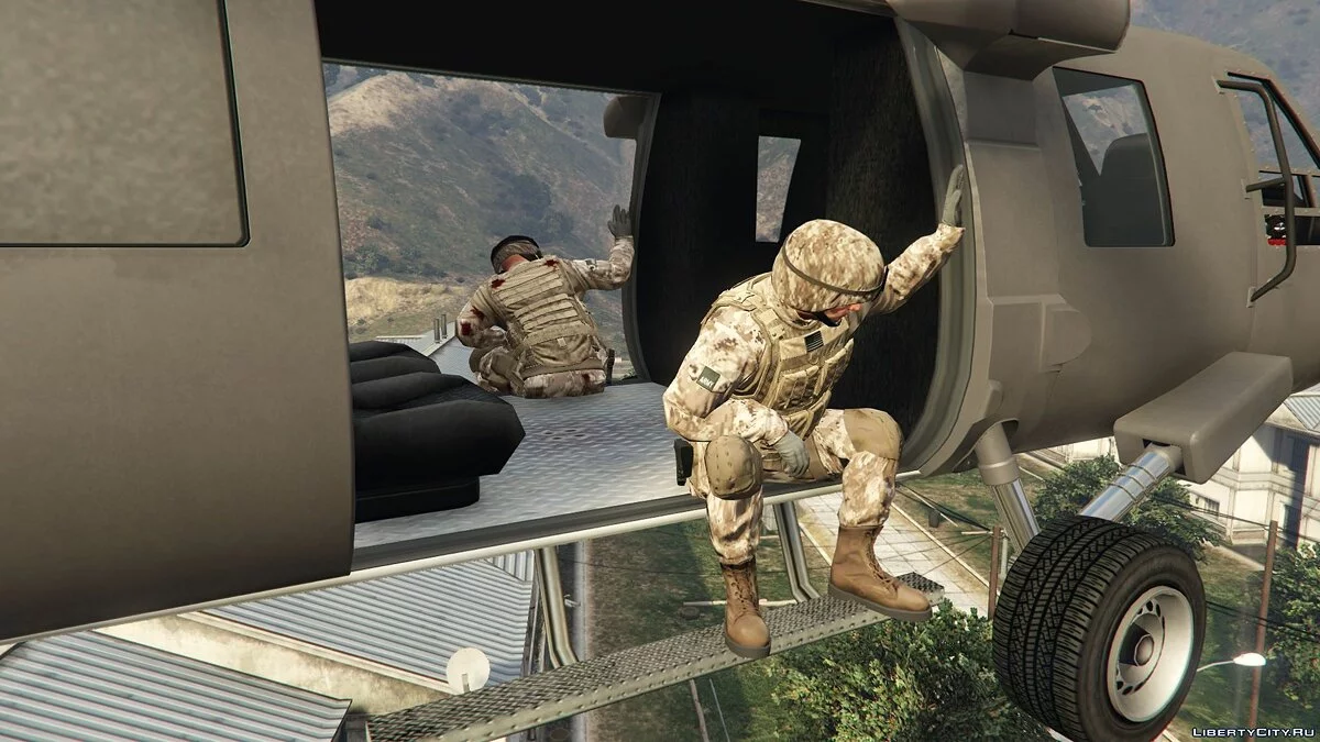 New US Marine (Old Version) 1.2 / GTA 5