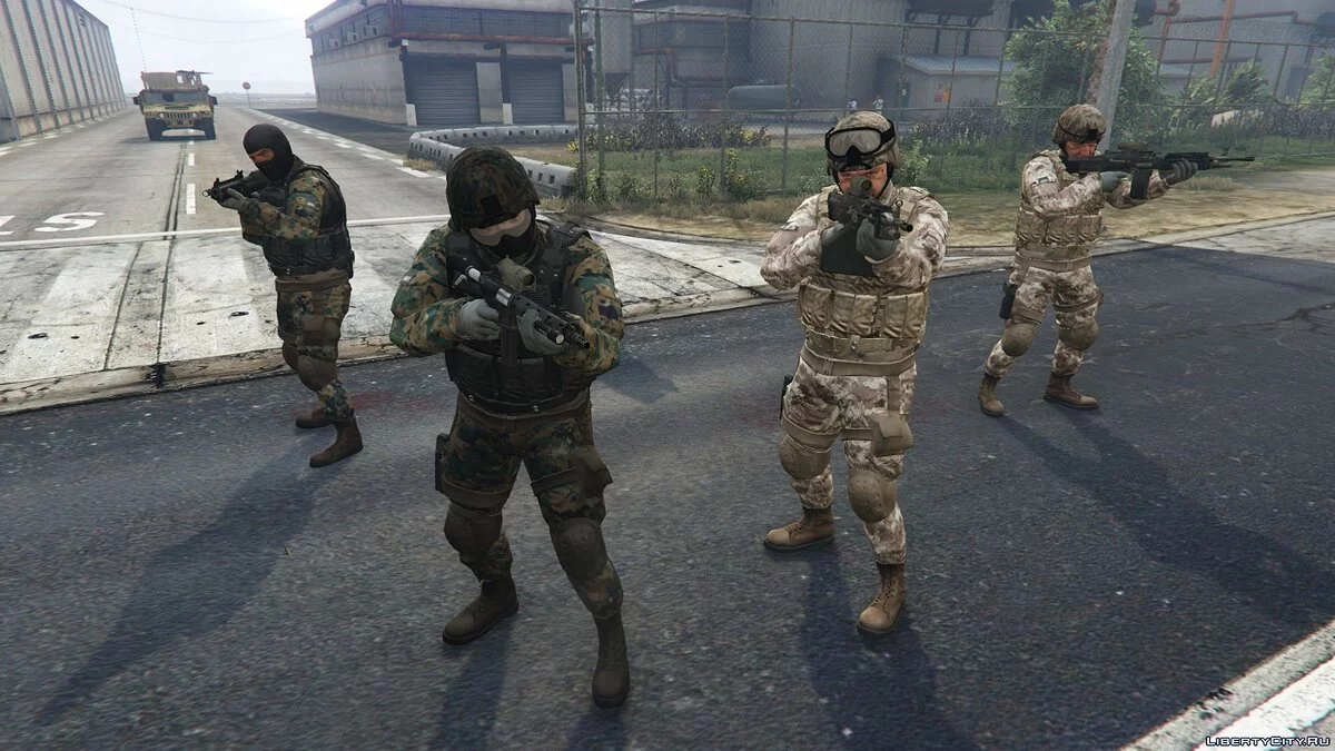 New US Marine (Old Version) 1.2 / GTA 5