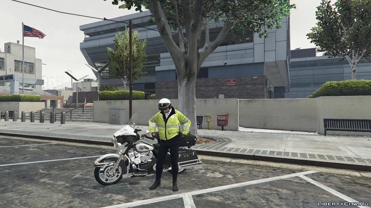 Columbus Police Motor Unit Uniforms and Textures 1.0 - Форма полицейского мотоциклиста / GTA 5